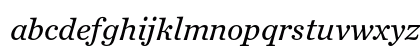 Chronicle Text G2 Italic Lowercase Preview