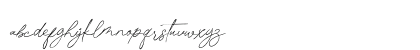 pamsetto Regular Lowercase Preview