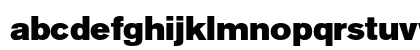 Akzidenz-Grotesk BQ Super Lowercase Preview