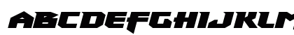 Heavy Copper Expanded Italic Expanded Italic Lowercase Preview