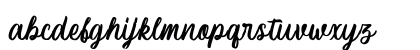 Courtland Regular Lowercase Preview