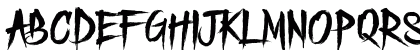 Freedoomed Demo Regular Lowercase Preview