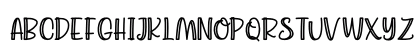 AgathaCaroline1 Regular Lowercase Preview