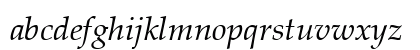 Palatino Linotype Italic Preview