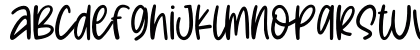 Joyful Unicorn Regular Lowercase Preview