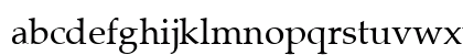 Palatino Sanskrit Hu Regular Lowercase Preview