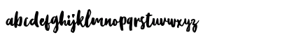 Kristale Script Regular Lowercase Preview