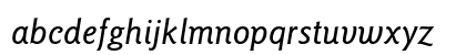 ITC Goudy Sans Medium Italic Preview