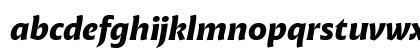 Malik Trial Bold Italic Lowercase Preview