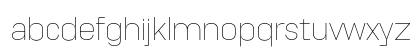 Unione *Demo ExtraLight DEMO Lowercase Preview