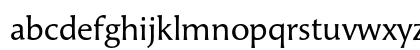 Angie RegularOSF Lowercase Preview