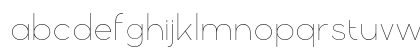 Gatte Modern Thin Regular Lowercase Preview