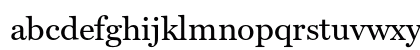 Miller Text Lowercase Preview