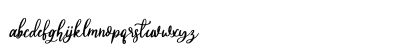 Sheila Regular Lowercase Preview