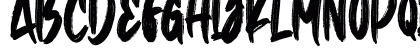Davy Black Regular Lowercase Preview