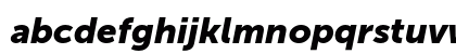 Museo Sans 900 Italic Lowercase Preview