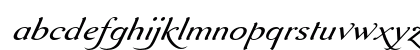 Aurelis ADF Script No2 Std Italic Lowercase Preview