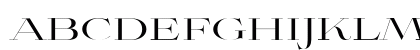 AvianoDidone Regular Lowercase Preview
