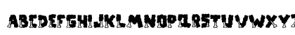 EAT THE MEAT Regular Lowercase Preview