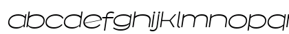 Capoon PERSONAL USE Light Italic Lowercase Preview