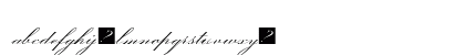 P22ZanerFour Regular Lowercase Preview