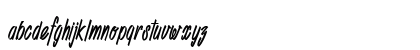 Deadline Countdown_PersonalUseOnly Regular Lowercase Preview