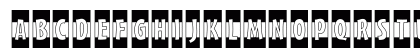 a_FrudgerB&amp;W Regular Lowercase Preview