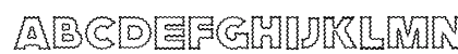 ZagzagCaps Regular Lowercase Preview