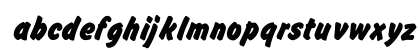 FlashRomanBold_DG Regular Lowercase Preview