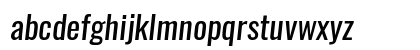 Oswald Regular Lowercase Preview