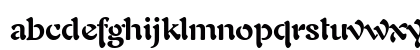 Palette SSi Bold Lowercase Preview