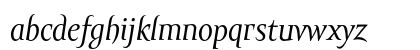 Amor Serif Pro Italic Preview