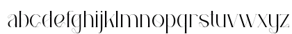 ELMONZA Regular Lowercase Preview