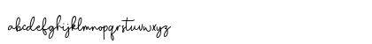 Kinda Sweet Regular Lowercase Preview