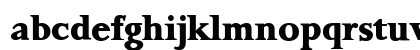 PalermoSerial-Xbold Regular Lowercase Preview