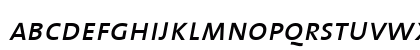 TheMix Italic Lowercase Preview