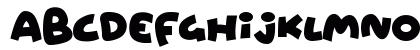 Wowsers Regular Lowercase Preview