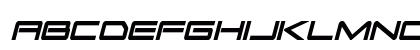 Sky Ridge Bold Condensed Ital Regular Preview