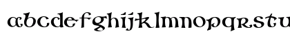 Ballyhaunis NF Regular Lowercase Preview