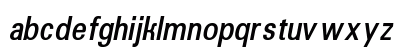 a_GroticNr BoldItalic Lowercase Preview