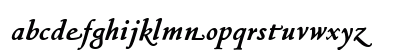 NicolasJensonSG Regular Lowercase Preview