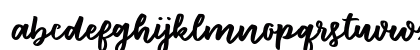 Floret Sample Regular Lowercase Preview