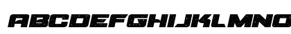 Starcruiser Expanded Semi-Italic Expanded Semi-Italic Lowercase Preview