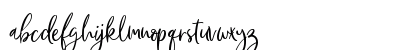 Fentura Regular Lowercase Preview