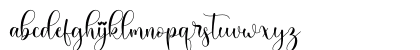 Haiskey Regular Lowercase Preview