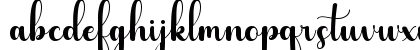 Raphaella Regular Lowercase Preview