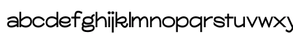 Glora SemiBold Regular Lowercase Preview