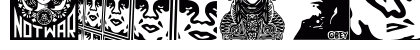 ObeyFaves Regular Lowercase Preview