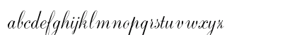 Ambassador Script Ends II Regular Lowercase Preview