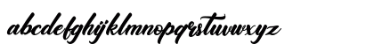 Westtgonia Barneh Regular Lowercase Preview
